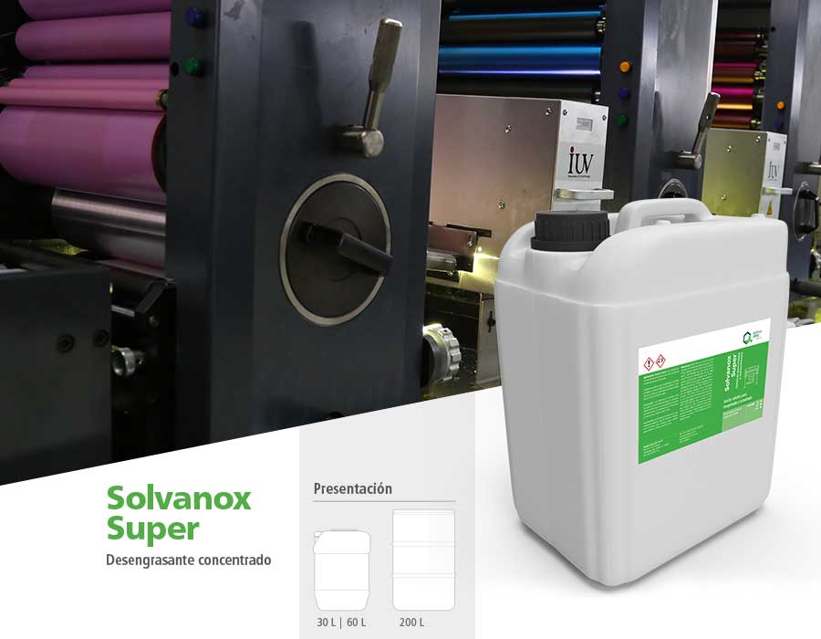 Química Jerez Desengrasante Solvanox Super Biodegradable